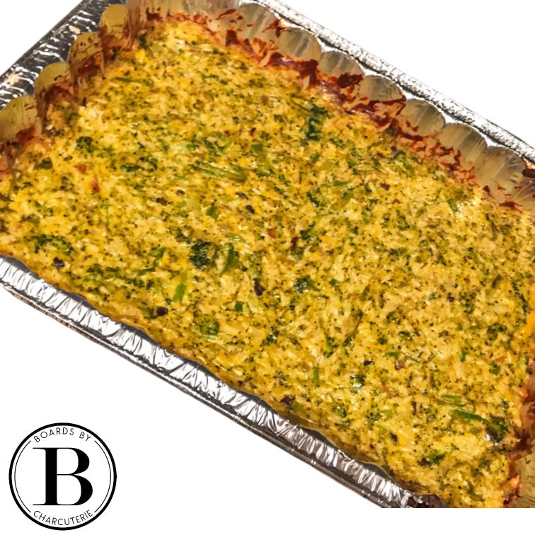 B’s Famous Broccoli Cheese Casserole