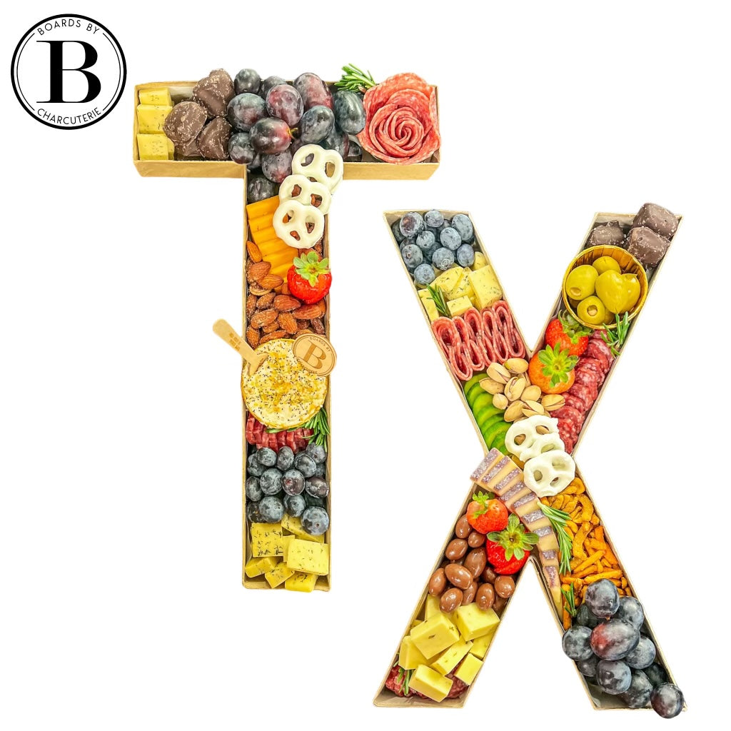 Charcuterie: Big Letters/Numbers (Spell Out Anything) – Boards by B